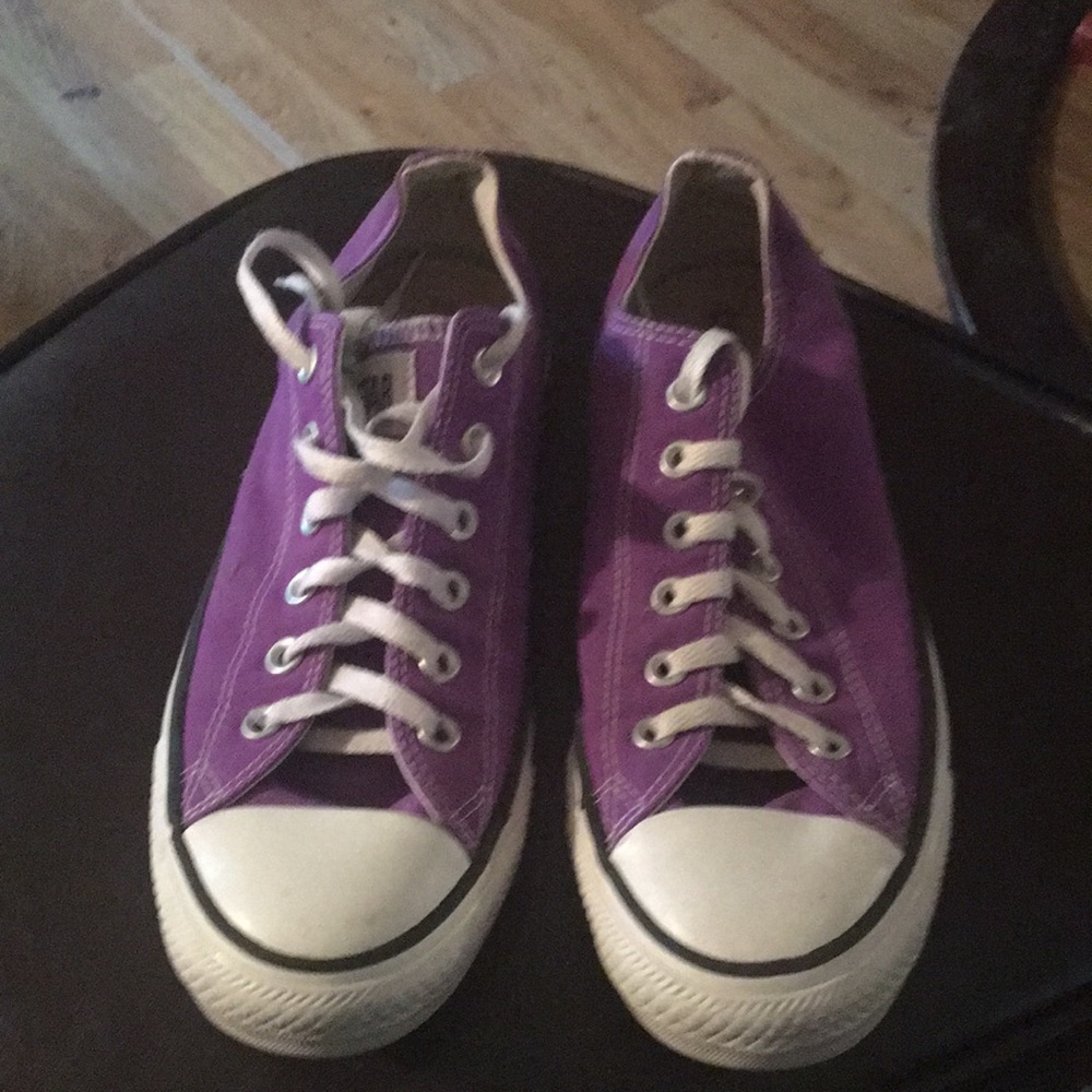 Purple All star converse